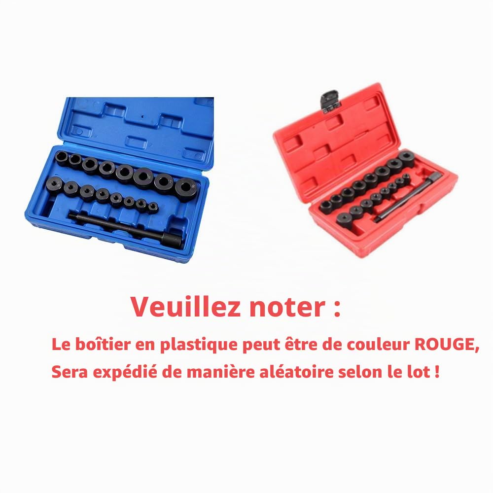 KATSU Kit de Centrage Universel pour Embrayage 17 Pièces Outil de Centrage, Outils d'Alignement d'Embrayage 450752