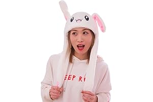 Bunny Ear Plush Cap: Flip Hop Your Way into Fun