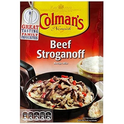 Colman's Beef Stroganoff Sauce Mix (39g) - Pack of 6 Cover