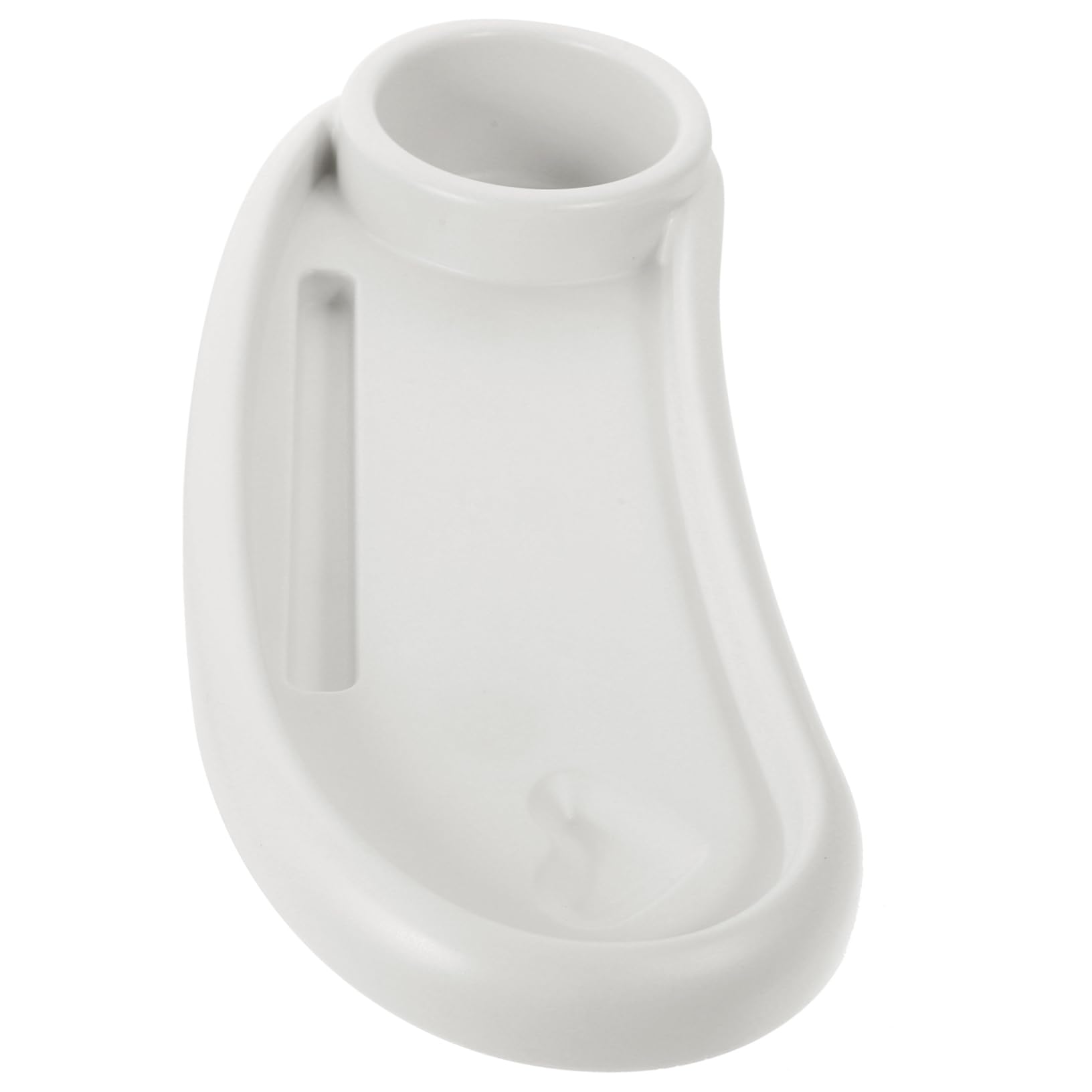 Bandeja Desmontable para Cochecito de Ñiño Color Blanco, de Plástico Fácil de Limpiar Soporte para Comida y Portabebidas, Accesorio Práctico para Paseo