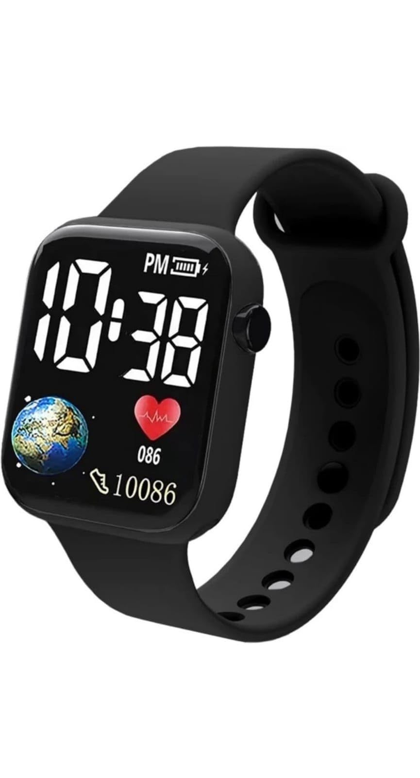 ADNOCK Unisex Watch Square Dial Football,Led Digital Watch for Boys,Girls&Kids, Steps & Heart Rate is Show Purpose Only.It Will Not Work (B0DF81PXSQ) Amazon Price History, Amazon Price Tracker