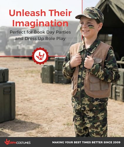 Disfraz Completo Ejército para Niños Talla XL miniatura 6