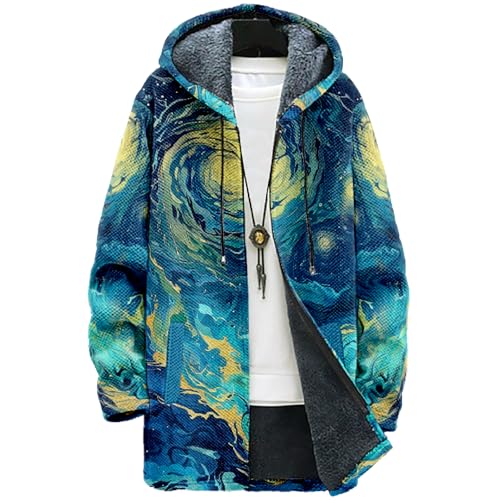 Amazon.com: MARSVOVO Japanese Art Style Long Hooded Cardigan