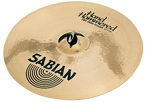Cymbale SABIAN 18" HH Thin Crash Brilliant pour batteur exigeant