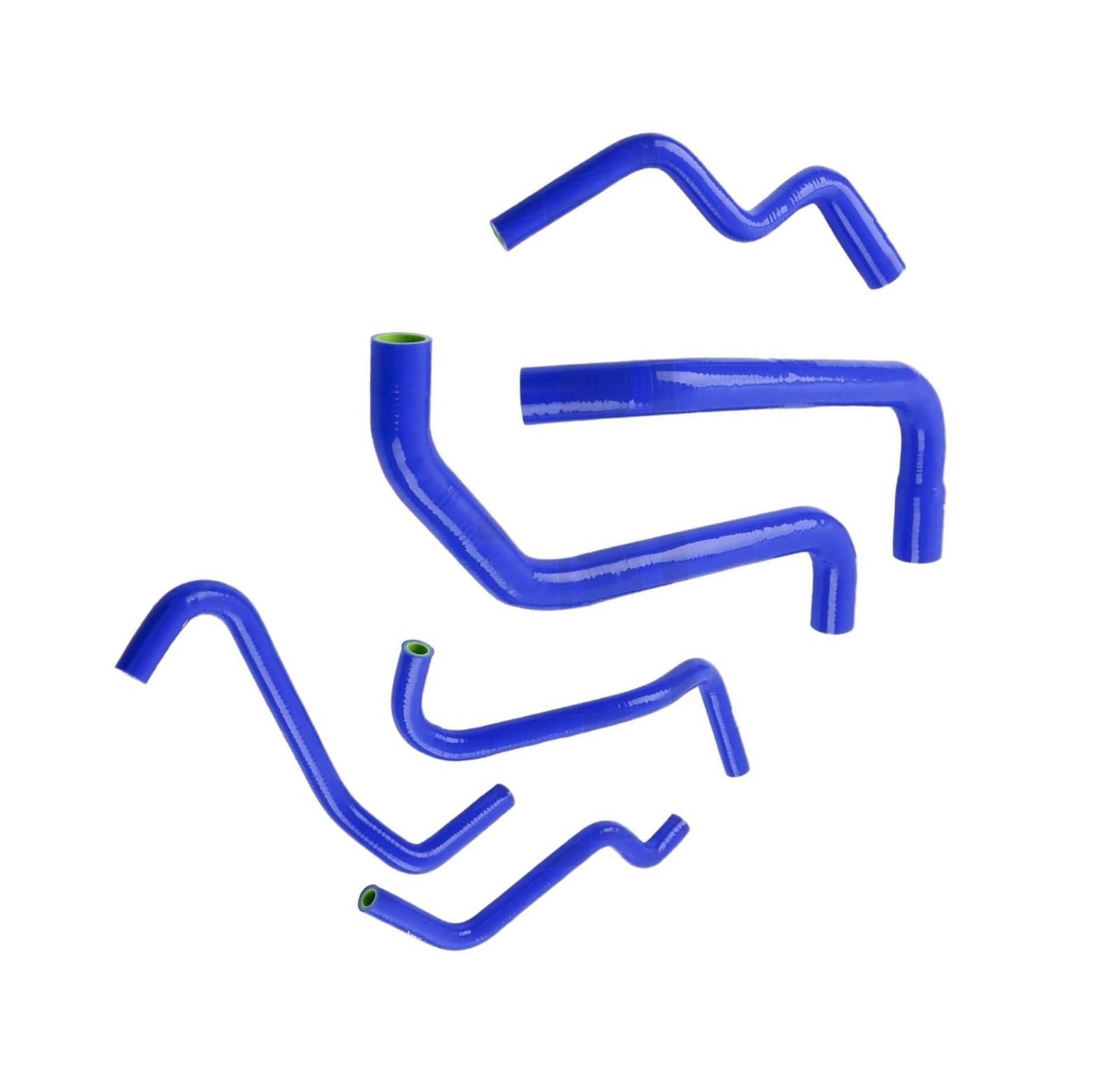Chefru Blue Water Coolant Pipe Compatible With Holden For Commodore V6 Vt Vx 3.8L 1997 1998 1999 2000 2001 2002 Silicone Radiator Coolant Hose Engine Pipe Kit(Blue)