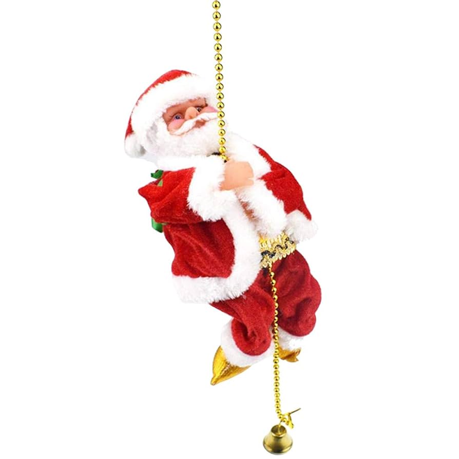 Amazon | chengcheng サンタクロース 動く 人形 クリスマス