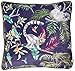 Evans Lichfield Federa per Cuscino Jungle Lemur, Velluto, Blu, 1 Count (Pack of 1)