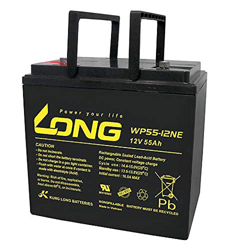 LONG 12V 55Ah V[hobe[ TCNp WP55-12NE ZjAJ[ dԈ֎q [^[ndɍœK ~de660Wh