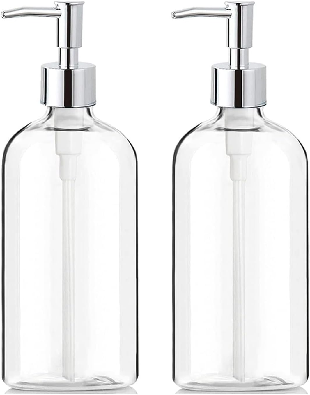 Glass Soap Dispenser with Pump Soap Dispenser Bathroom Worktop Tableware Soap Dispenser for Kitchen and Bathroom Lotion Soap Dispenser
