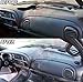 DASHSKIN Molded Dash Skin Cover & Bezel Cover (NOT Replacement Parts) Compatible with 99-01 Dodge Ram 1500 (99-02 Ram 2500 & 3500) in Agate Grey- Made in The USA