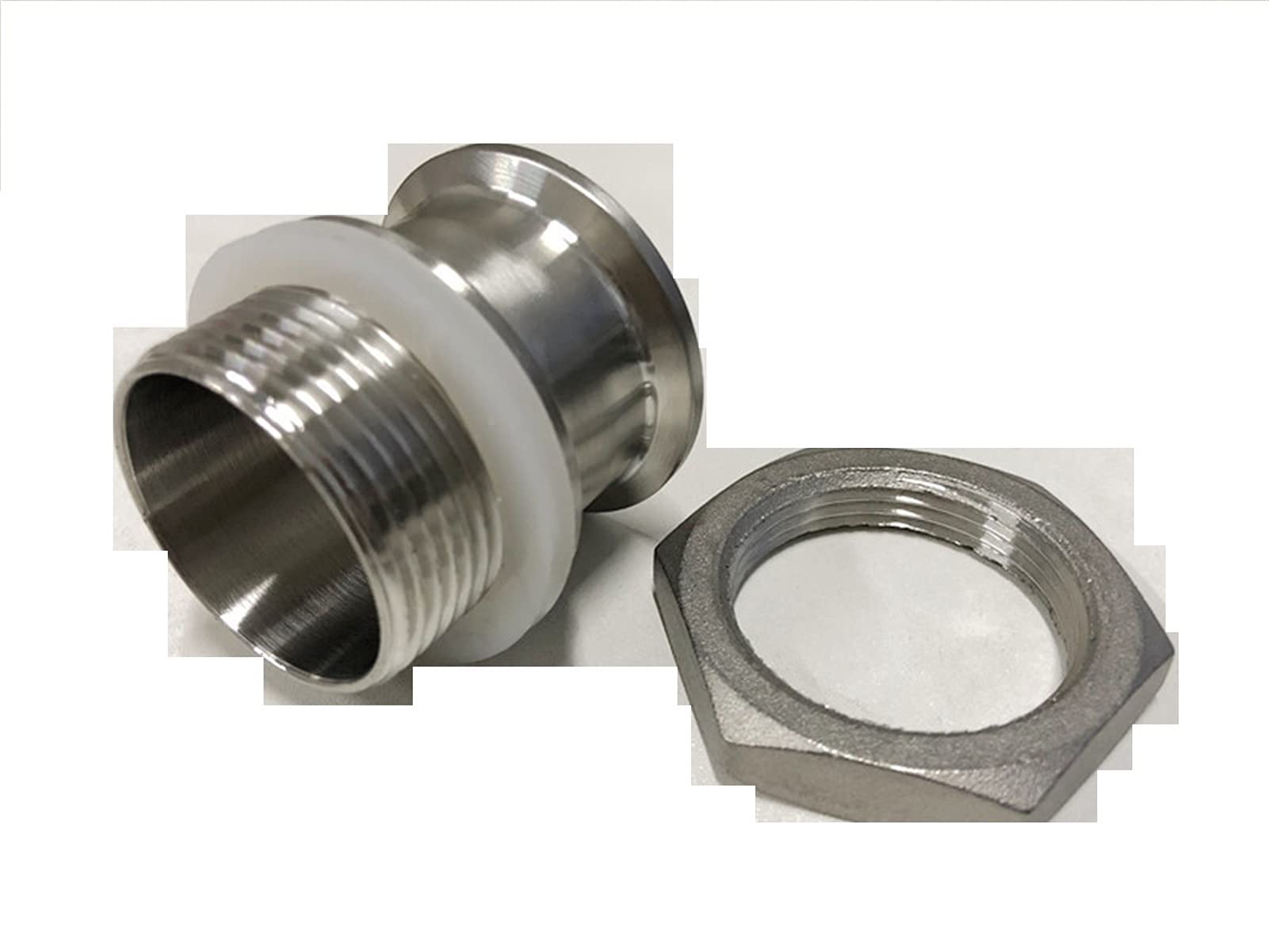 Adaptateur de serrage 2" évite les fuites de tuyauterie grâce au filetage DN40 avec écrou