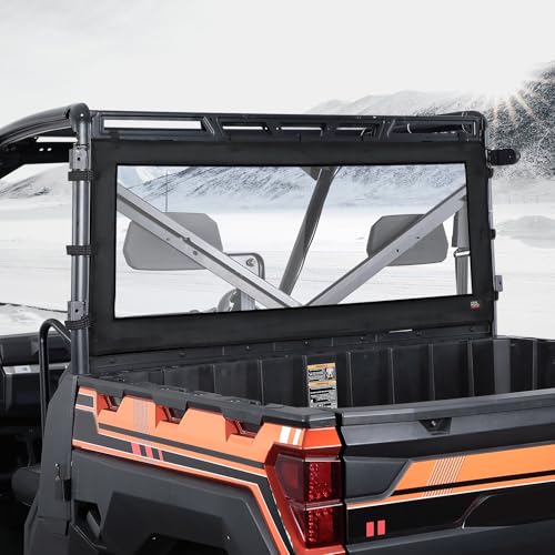 Panel de ventana trasera UTV transparente KEMIMOTO resistente a impactos y UV