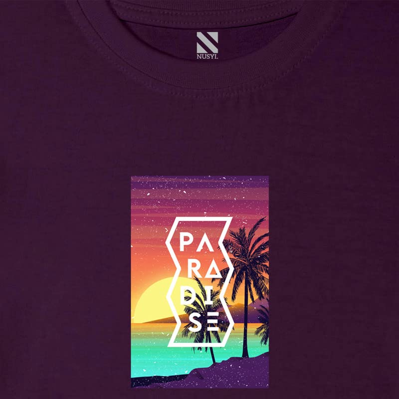 Image of Nusyl Paradise Printed T-Shirts - NUBCTSH0282