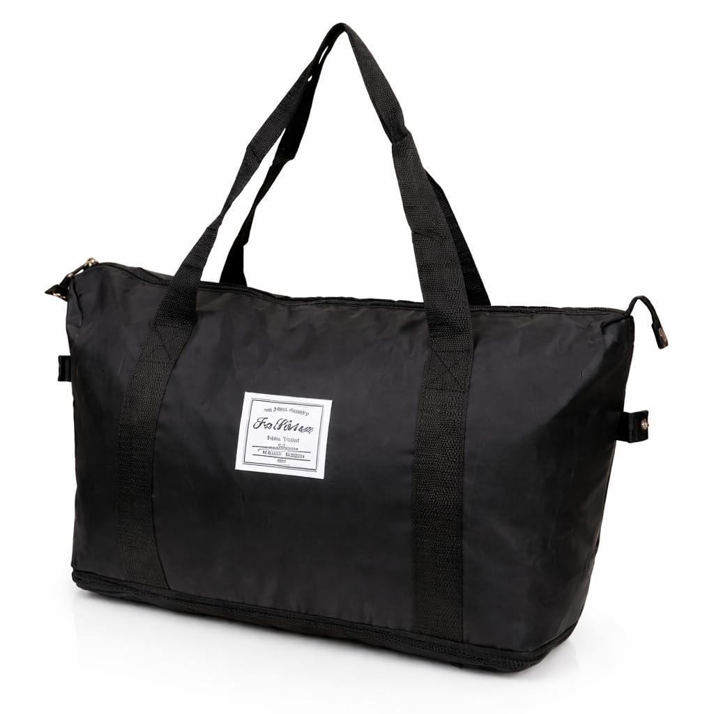 digi bucket Expandable Travel Bag for Women | Foldable Duffle Bags for Women Luggage | Waterproof Hand Bag for Ladies Personal Items | Travelling Luggage Bag-picture-23