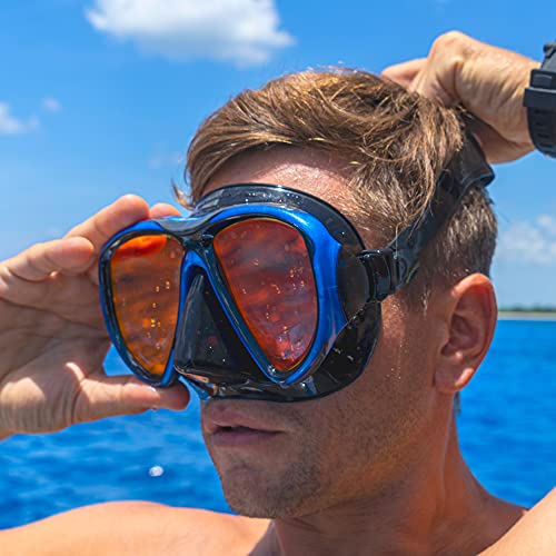 TUSA Sport Adult Powerview Mask, Dry Snorkel, and Fins Travel Set miniatura 6