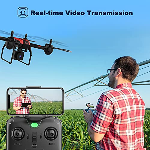 1080P Drones with Camera for Adults and Kids, SANROCK Upgrade X105W HD FPV Drone for Beginners, 34 Mins Flight Time with… - Image 6