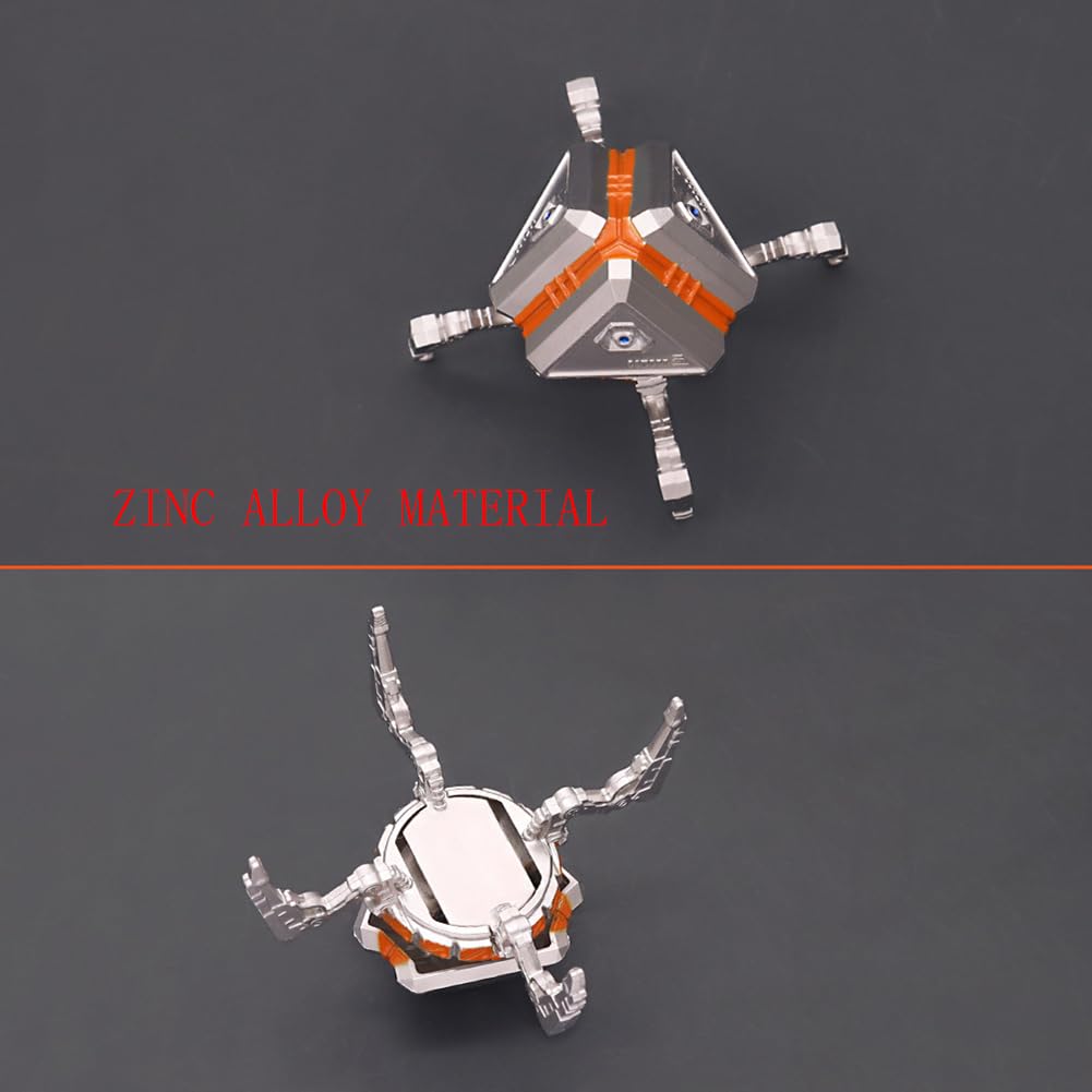 Maquetas de Videojuegos, Robot de Juguete Giratorio for desempaquetar, Figura acción Plegable Metal, decoración for Escritorio Sala Juegos, edición coleccionista