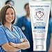 Loved By Nurses - Nurse Hand Cream - Revitalizing Cream Protects, Restores, and Supports Healing of Dry, Cracked Skin. Non-Greasy & Fast Absorbing - 2 Ounce Tube - Unscented