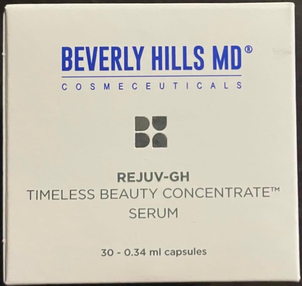 Miniatura 6 de Beverly Hills MD Rejuv-GH Concentrado de belleza atemporal para piel envejecida, soporte de colágeno, fórmula de líneas antiarrugas, regordeta,