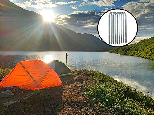 IME Bodenanker Verzinkt Zeltnägel Garten Erdanker Garten Heringe Pflocke Stakes Erdnägel Zeltheringe Landschaft… - Image 6