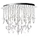 Cyan Designs 04669 Pendant with Clear Glass Shades, Chrome And Clear Finish