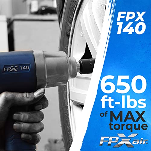 Fpxair Composite Impact Wrench: Fpx-140, Automotive Power Tools For Mechanics, Garage Air Tools - 1/2" #TOP4