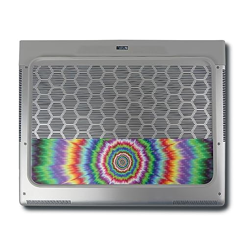Image of MightySkins Carbon Fiber Skin Compatible with Alienware X16 R1 (2023) Full Wrap Kit - Vibration | Protective, Durable Textured Carbon Fiber Finish | Easy to Apply & Change Styles | Made in The USA