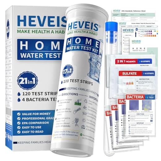 21-in-1 Home Drinking Water Test Kit