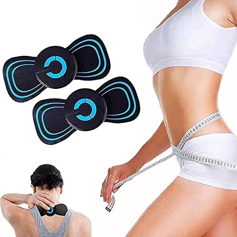 Leg Electromagnetic Shaper Massager, Reactivate Electric Massager Pad, Portable Lightweight Mini Cervical Massager - Slimming Arm Shaper EMS Stimulate Muscle Vitality (Rechargeable, 2Pcs) Cover