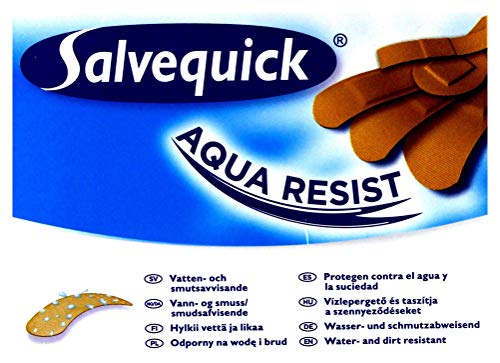 Plastry Salvequick wodoodporne Aqua Resist (1 opakowanie) 40 szt