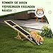 PawHut Hundewippe, Hunde Agility Wippe aus Holz, rutschfest Hunde Agilitäts Rampe für Hunde unter 30 kg, wetterfest Hundetraining Outdoor Hundesport für Balance, 180 x 30 x 30 cm Gelb