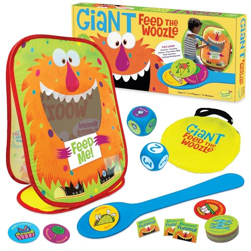 Giant Feed the Woozle Juego Cooperativo para niños 3+ miniatura 1
