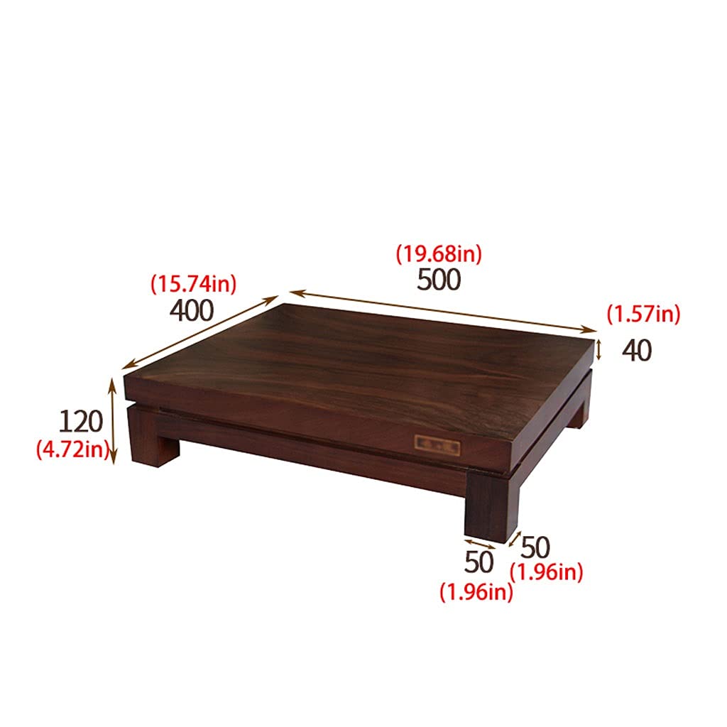 SUNESA Supporto per Casse acustiche Audio Stand Speaker Solid Wood Shelf Equipment Cabinet TV Cabinet Speaker Stand Piccola scrivania tavolino da tavolino da caffè 100 kg Supporti per proiettori