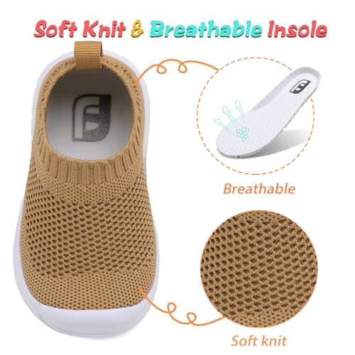 Image of JOINFREE Toddler Boys Girls Sneaker Slip On Shoes Kids Lightweight Breathable Walking Shoes