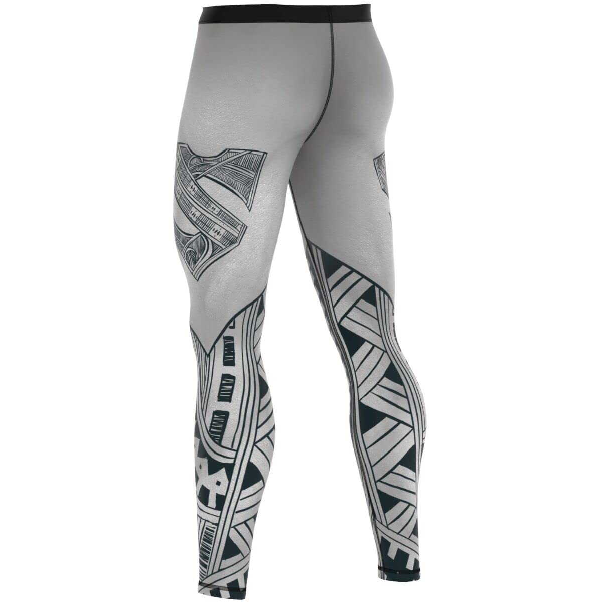 SMMASH Pantaloni A Compressione Pantaloni da Corsa da Uomo Pantaloni Lunghi Funzionali Leggings Leggings Sportivi da Uomo Tecnologia Seconda Pelle Traspirante