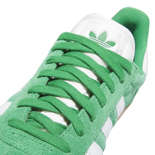 Image of adidas Green /FTWWHT /Goldmt Unisex Gazelle ADV GreenFtwr White /Gold met. 6.5 US, Wide Men