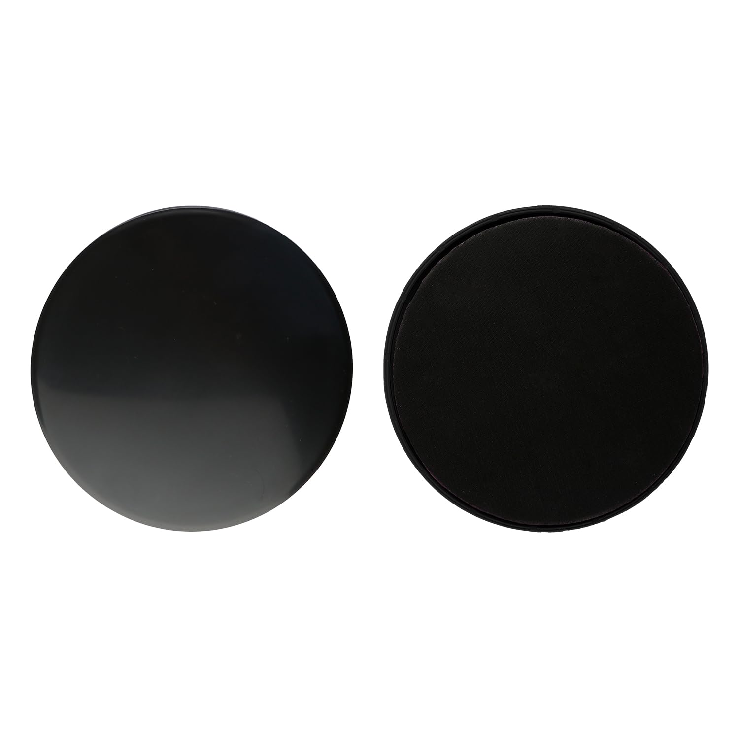 Bojueshaw 2Pcs Dual-Sided Gliding Discs,Core Sliders,Ultimate Core Trainer for Full Body Workout on Carpet & Hard Floors,Home Gym Core Trainer(Black)