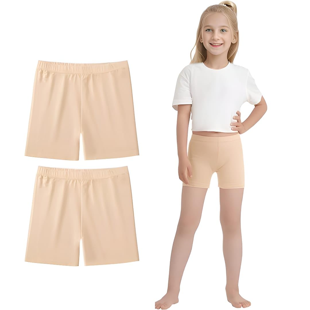 LENAM 4Way Stretchable Ultra Soft Cycling Shorts/Yoga Shorts/Girls Combo Pack/Skirt Inner Tights (Pack of 2)-image-6