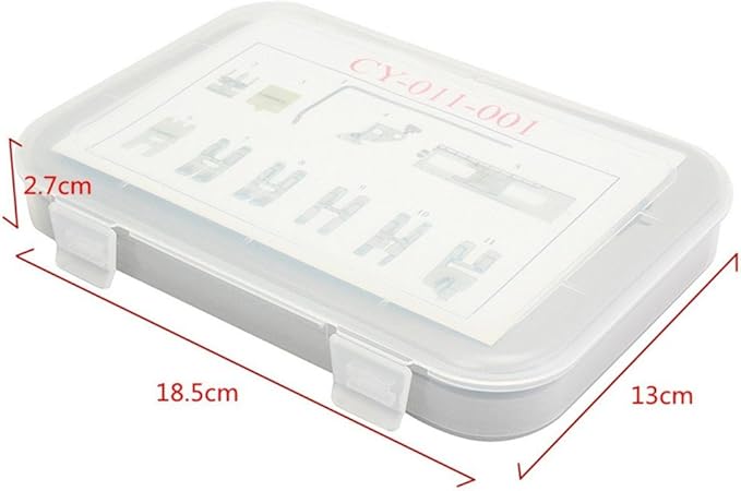 Kit de Pies para Máquina de Coser Pfaff - 12 Piezas miniatura 2