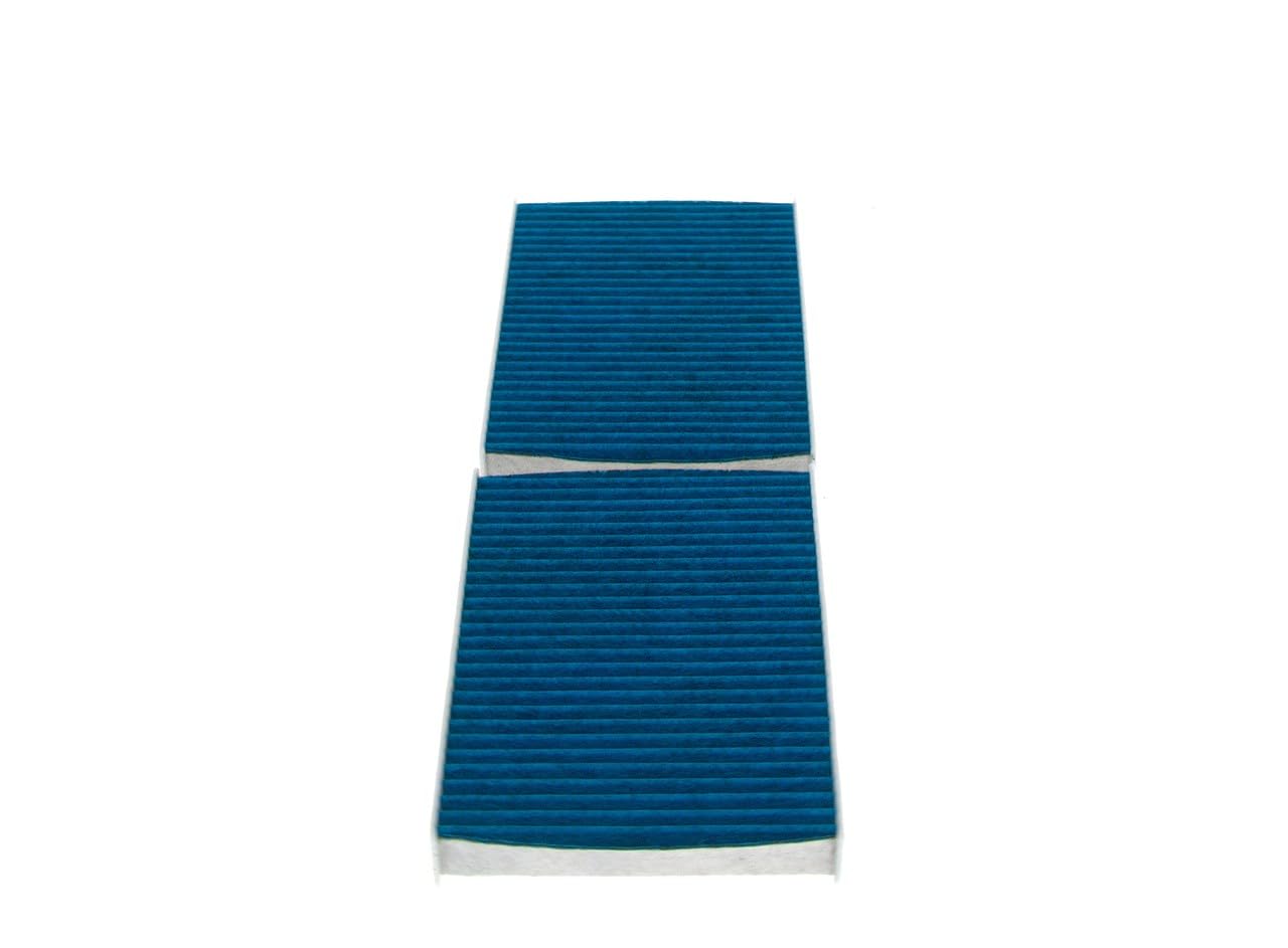 Bosch A8571 FILTER+pro Filtro de Habitáculo - Filtro de Repuesto de Alta Eficiencia - Eficaz Contra Polen, Polvo Fino, Moho y Bacterias, para un Aire más Limpio en el Vehículo - Juego de 2 Filtros