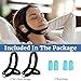 Snoring Chin Strap for Users, 2 Pack Adjustable Jaw Support Chin Strap to Keep Mouth Closed, Soft Snoring for Men Women, Lightweight Reusable, Snoring Dry Mouth, Comfort Fit Nighttime Sleeping Aid