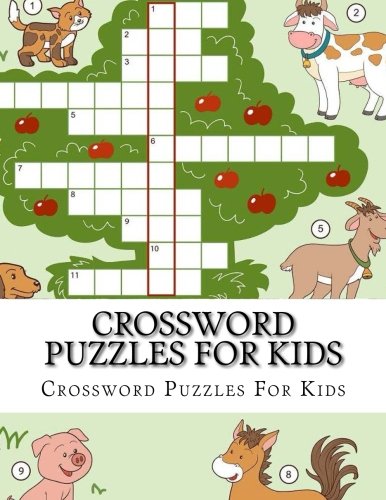 Crossword Puzzles For Kids: Large Print Big Book Of Crosswords for Kids Ages 4-8 (Crossword ...