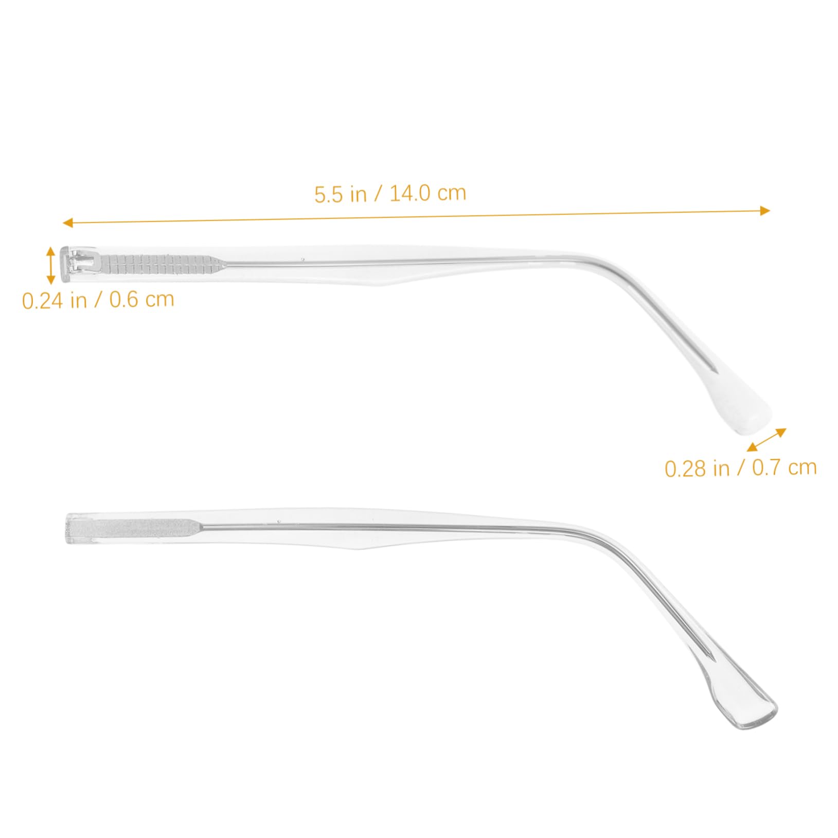 Didiseaon Elegant Glasses Arm Replacement Kit Universal Temple Accessories for Sunglasses and