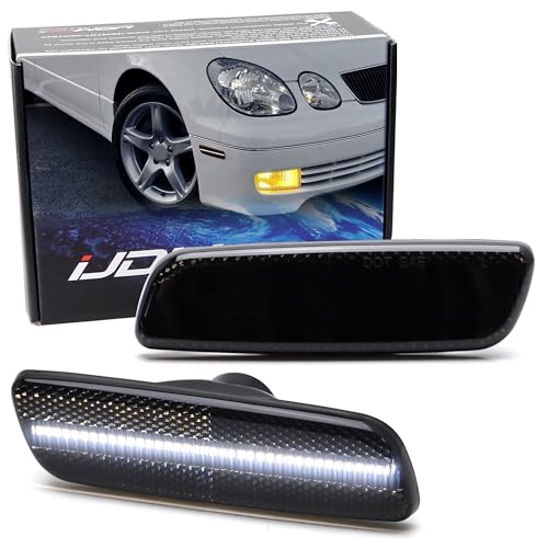 Kit de Luces Marcadoras LED Blanco iJDMTOY para Lexus y Toyota miniatura 1