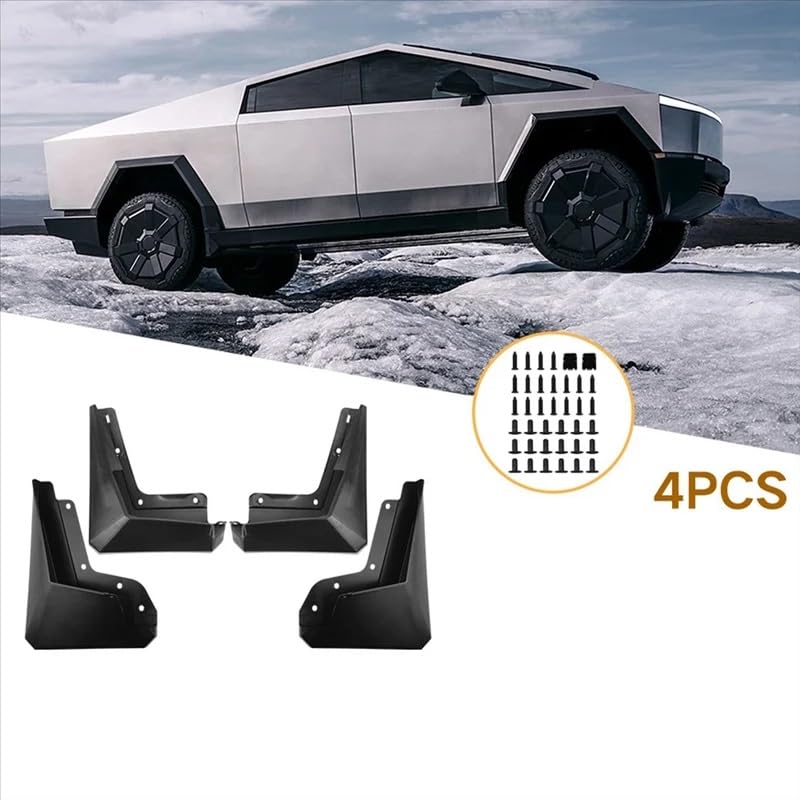 Guardabarros de coche para Tesla Cybertruck 2024: accesorios 4