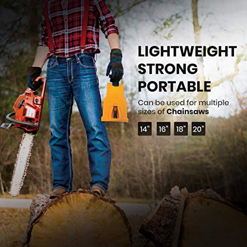 Chainsaw Sharpener Value KIT | Powersharp Chain Saw Blade sharpeners + Electric Drill Bit Files + Sharpening Stone file Grinder bits kit.Sthil,