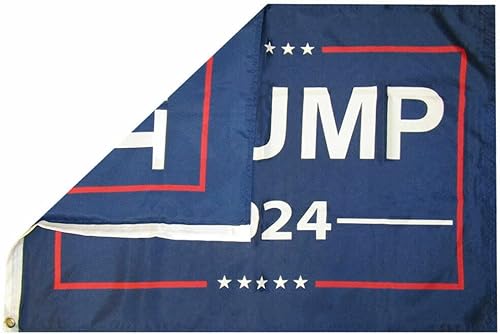 Miniatura 2 de Premium Trump 2024 100D Woven Poly Nylon 6x10 6'x10' Flag