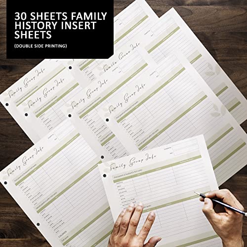 Generic OLFBNDAC Performore 30 Two-Sided Large Family Group Sheets: Comprehensive Ancestral Charts thumb #7
