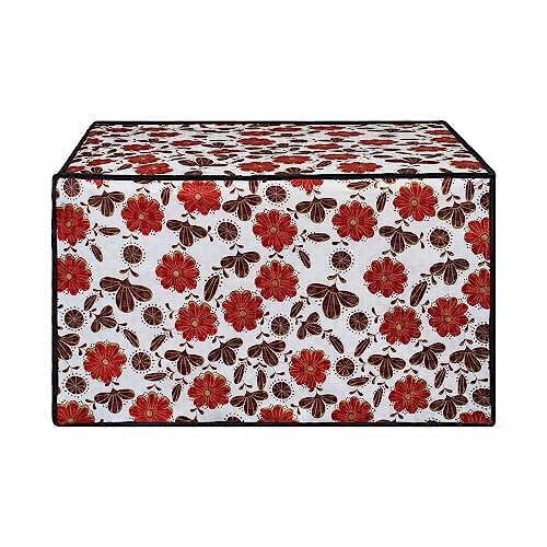 Image of DREAM KING Stylish Design & Printed | waterproof & Dustproof Oven Cover Suitable for All Models - Multicolour SA20