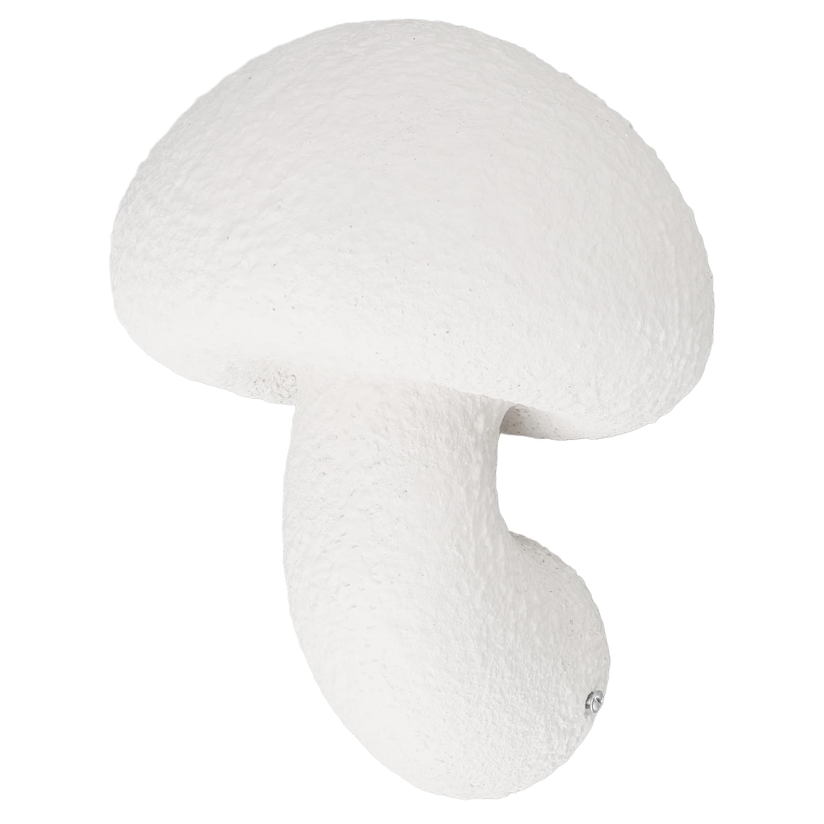 Lampada da Parete a Fungo Sorgente Luminosa Decorativa retrò Design Semplice per Camera da Letto Soggiorno Metallo e Resina